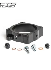CTS Turbo Throttle Body Spacer With Boost Tap and Meth Injection Port Audi RS3 | TTRS 2018-2021                                     - CTS-HW-370 - Image 3