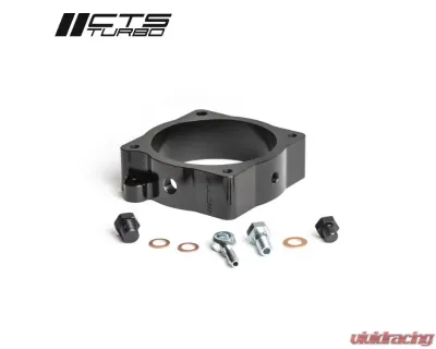 CTS Turbo Throttle Body Spacer With Boost Tap and Meth Injection Port Audi RS3 | TTRS 2018-2021 - CTS-HW-370