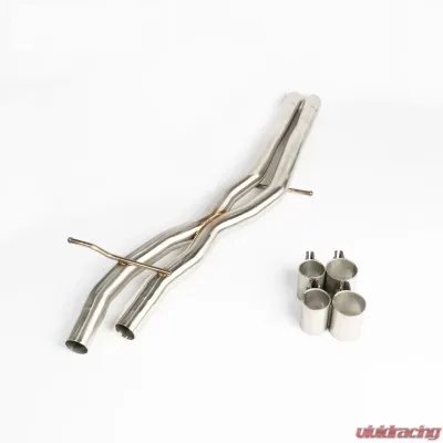 CTS Turbo Resonator Delete Kit Audi S4 2017-2021 - CTS-EXH-TP-0019