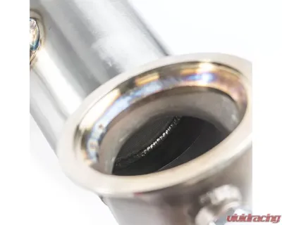 CTS Turbo EVO4 FWD High-Flow Cat Downpipe Volkswagen GTI MK8 | Audi A3 8Y 2022 - CTS-EXH-DP-0055-CAT
