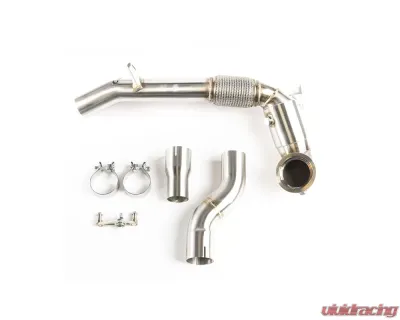 CTS Turbo EVO4 FWD High-Flow Cat Downpipe Volkswagen GTI MK8 | Audi A3 8Y 2022 - CTS-EXH-DP-0055-CAT