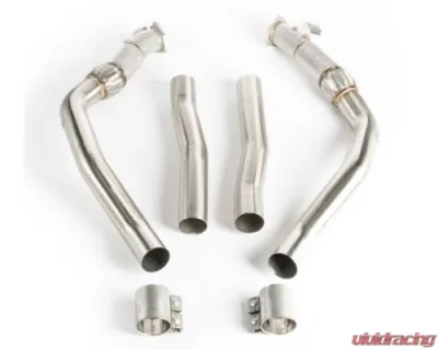 CTS Turbo Mid Pipes/Resonator Delete Audi RS6|RS7 4.0T 2020-2025 - CTS-EXH-TP-0016