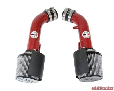 HPS Performance Red Shortram Air Intake Kit With Heat Shield Nissan 370Z 3.7L V6 2009-2020 - 827-706R