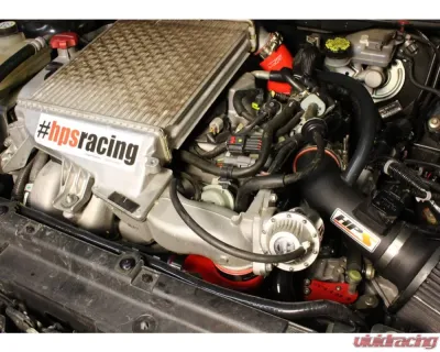 HPS Performance Products Red Silicone Intercooler Turbo Hose Kit for Mazda CX-7 2007-2010 - 57-1486-RED