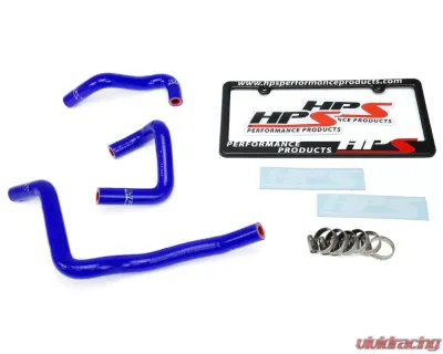 HPS Blue Silicone OEM Replacement Engine Oil Cooler Coolant Hose Kit Nissan 350Z 2003-2006 - 57-1748-BLUE