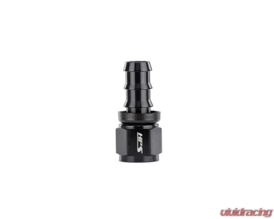 HPS Performance Black Aluminum Straight Angle Push-on Hose End to -8 AN Female - 150-0008