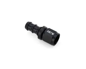 HPS Performance Black Aluminum Straight Angle Push-on Hose End to -10 AN Female