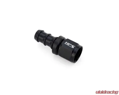 HPS Performance Black Aluminum Straight Angle Push-on Hose End to -8 AN Female - 150-0008