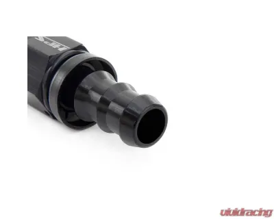 HPS Performance Black Aluminum Straight Angle Push-on Hose End to -8 AN Female - 150-0008