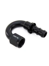 HPS Performance Black Aluminum 180 Degree Angle Push-on Hose End to -8 AN Female                                     - 150-1808 - Image 4