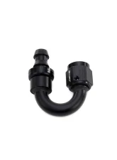 HPS Performance Black Aluminum 180 Degree Angle Push-on Hose End to -4 AN Female                                     - 150-1804 - Image 4