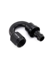 HPS Performance Black Aluminum 180 Degree Angle Push-on Hose End to -4 AN Female                                     - 150-1804 - Image 2