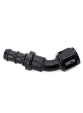HPS Performance Black Aluminum 45 Degree Angle Push-on Hose End to -10 AN Female                                     - 150-4510 - Image 2