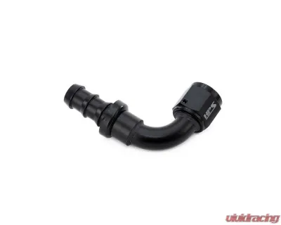HPS Performance Black Aluminum 90 Degree Angle Push-on Hose End to -12 AN Female - 150-9012