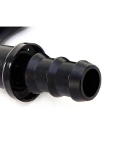 HPS Performance -12 Black Aluminum 150 Degree Push-On Hose End                                     - 150-1512 - Image 3
