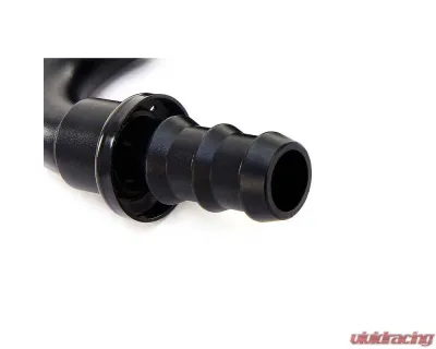 HPS Performance -12 Black Aluminum 150 Degree Push-On Hose End - 150-1512