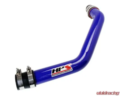 HPS Blue 2.5" Upper Intercooler Pipe UICP for 08-15 Mitsubishi Lancer EVO X Turbo - 17-103BL