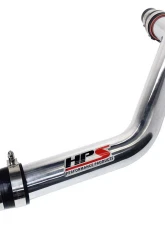 HPS Polish 2.5" Upper Intercooler Pipe UICP for 08-15 Mitsubishi Lancer EVO X Turbo                                     - 17-103P - Image 2