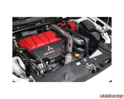 HPS Polish 2.5" Upper Intercooler Pipe UICP for 08-15 Mitsubishi Lancer EVO X Turbo - 17-103P