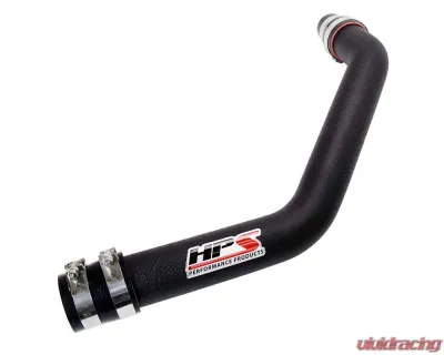 HPS Black 2.5" Upper Intercooler Pipe UICP for 08-15 Mitsubishi Lancer EVO X Turbo - 17-103WB