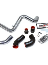 HPS Performance Products Polish Intercooler Hot & Cold Charge Pipe Kit for 2016-2018 Ford Focus RS 2.3L Turbo                                     - 17-104P - Image 4