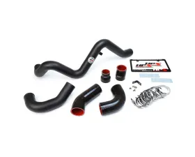 HPS Black Intercooler Hot Charge Pipe and Cold Side 16-18 Ford Focus RS 2.3L Turbo