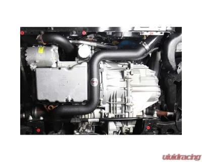 HPS Performance Products Polish Intercooler Hot & Cold Charge Pipe Kit for 2016-2018 Ford Focus RS 2.3L Turbo - 17-104P