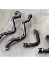 HPS Black Intercooler Hot Charge Pipe and Cold Side 16-18 Ford Focus RS 2.3L Turbo                                     - 17-104WB - Image 3