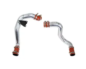 HPS Hot & Cold Side Charge Pipe with CAC Hose Intercooler Boots (Polished) Ford 2003-2007
