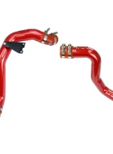 HPS Hot & Cold Side Charge Pipe with CAC Hose Intercooler Boots (Red) Ford 2003-2007                                     - 17-105R - Image 4