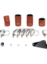 HPS Hot & Cold Side Charge Pipe with CAC Hose Intercooler Boots (Red) Ford 2003-2007                                     - 17-105R - Image 2