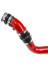 HPS Performance Intercooler Charge Pipe Cold Side Red Aluminum 3.5" for Chevrolet GMC 2017-2019                                     - 17-120R - Image 2