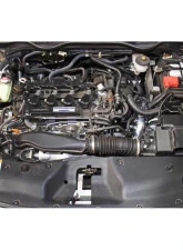 HPS Black 2.5inch Intercooler Hot Side Charge Pipe Honda Civic 2016-2021                                     - 17-121WB - Image 4