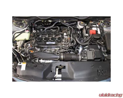 HPS Black 2.5inch Intercooler Hot Side Charge Pipe Honda Civic 2016-2021 - 17-121WB
