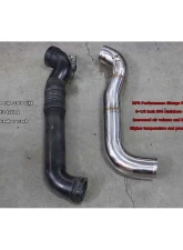 HPS Black 3.5inch Cold Side Intercooler Charge Pipe Chevrolet Silverado 2500HD 2011-2016                                     - 17-125WB - Image 3
