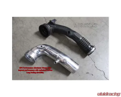 HPS Black Intercooler Cold Side Charge Pipe BMW X6 2010-2019 - 17-127WB