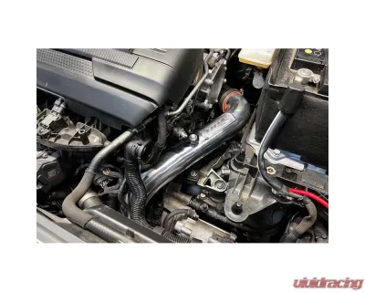 HPS Black 2.5inch Hot Side Intercooler Charge Pipe Audi A3 1.8T Turbo 2015-2018 - 17-128WB
