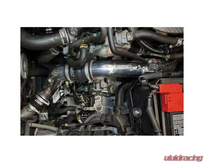 HPS Performance Intercooler Charge Pipe Kit Black Honda Civic Type-R 2.0L Turbo 2017-2021 - 17-133WB