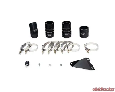 HPS Black Hot & Cold Side Charge Pipe with CAC Hose Intercooler Boots Ford F250 | F350 | F450 | F550 Superduty 2003-2007 - 17-145WB