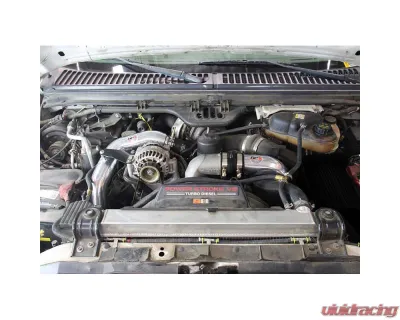 HPS Black Hot & Cold Side Charge Pipe with CAC Hose Intercooler Boots Ford F250 | F350 | F450 | F550 Superduty 2003-2007 - 17-145WB