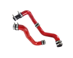 HPS Performance Red Intercooler Charge Pipe Kit for 2013-2016 Chevy GMC Duramax LML 6.6L