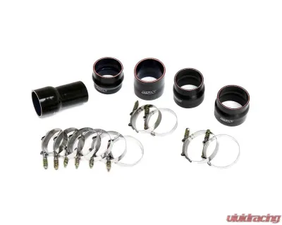 HPS Performance Black Intercooler Charge Pipe Kit for 2013-2016 Chevy GMC Duramax LML - 17-150WB