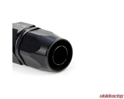 HPS Performance Black Aluminum Straight Angle Compression Double Swivel Hose End to -4 AN Female - 250-0004