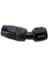 HPS Performance Black Aluminum 30 Degree Angle Compression Double Swivel Hose End to -12 AN Female 250-3012                                     - 250-3012 - Image 2