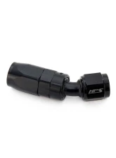 HPS Performance Black Aluminum 30 Degree Angle Compression Double Swivel Hose End to -6 AN Female 250-3006                                     - 250-3006 - Image 2