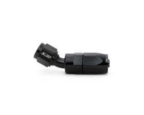 HPS Performance Black Aluminum 30 Degree Angle Compression Double Swivel Hose End to -4 AN Female 250-3004