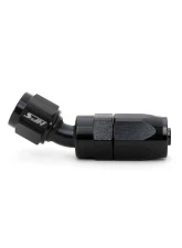 HPS Performance Black Aluminum 30 Degree Angle Compression Double Swivel Hose End to -6 AN Female 250-3006                                     - 250-3006 - Image 4