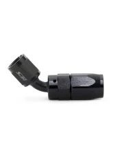 HPS Performance Black Aluminum 45 Degree Angle Compression Double Swivel Hose End to -8 AN Female                                     - 250-4508 - Image 4