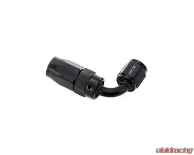 HPS Performance Black Aluminum 90 Degree Angle Compression Double Swivel Hose End to -8 AN Female - 250-9008
