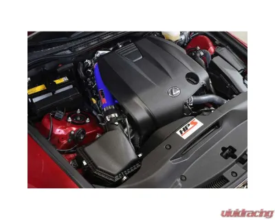 HPS Blue Shortram Post MAF Air Intake Pipe for 14-16 Lexus IS250 2.5L V6 Non F-Sport - 27-560BL